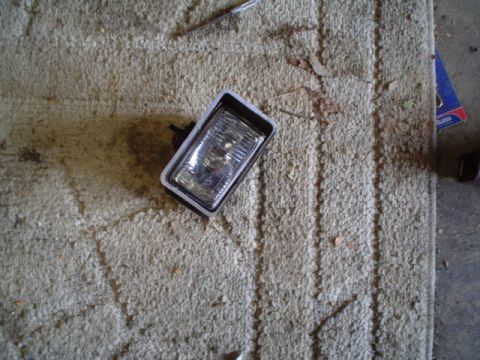 1981 Ford Bronco - picked up a foot of 3x6" tube for the reverse 55 W spot lights