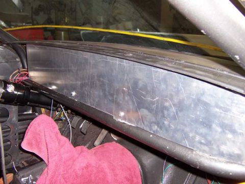 1971 Ford Mustang - Dash build photo