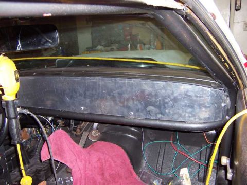 1971 Ford Mustang - dash build photo's