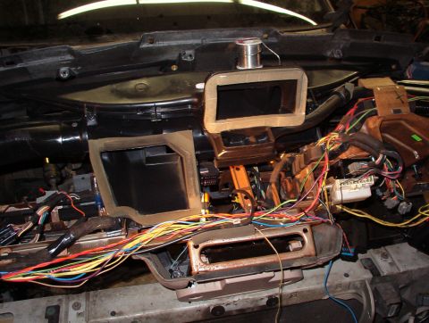 1994 Ford Crown Victoria - Several circuits have to be added across the dash, and some are deleted.