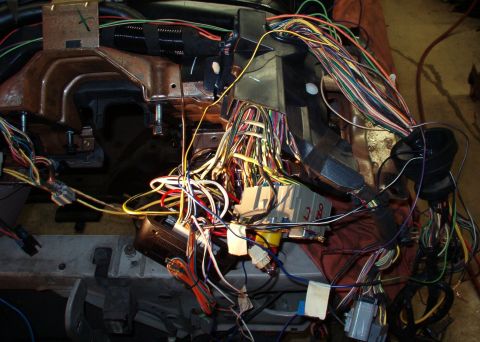 1994 Ford Crown Victoria - The remote starter installation will be cleaned up now.