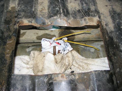 1986 Ford Bronco - Good thing I made this access panel when I repaced my tank