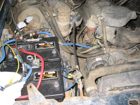 1986 Ford Bronco - disconnected everything prior to start