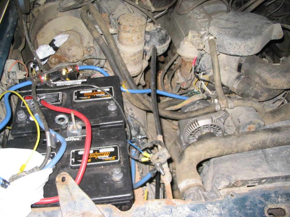 disconnected everything prior to start