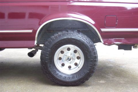 1992 Ford F-150 - Rear clearance, factory springs, no lift