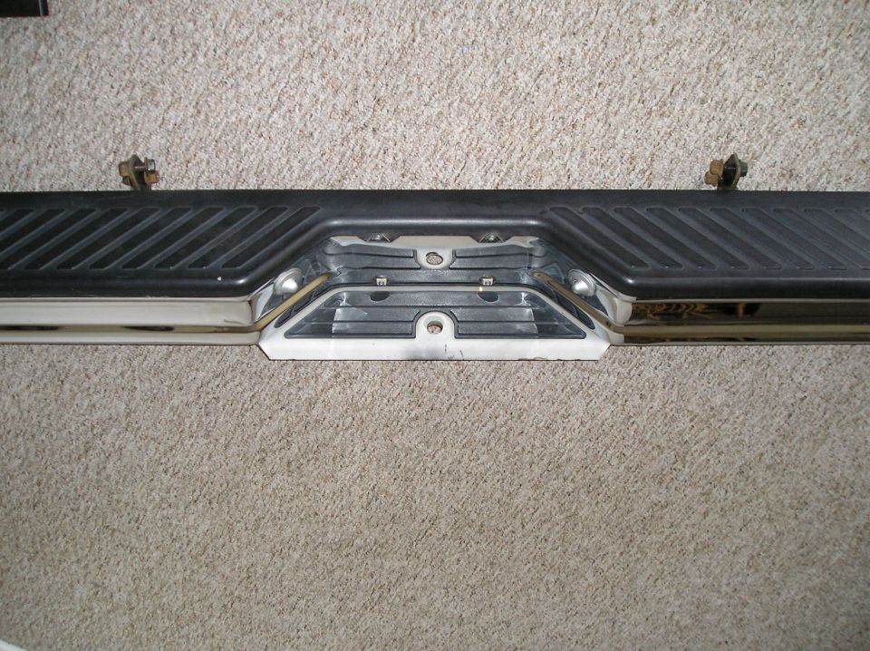 Rear Bumper Fits 1992-1996 F-Series or Bronco.