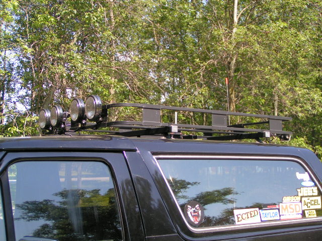 My lights and Rack