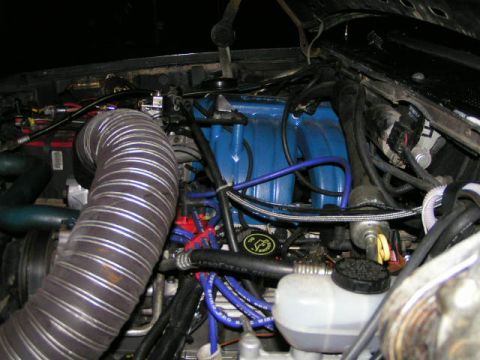 1990 Ford Bronco - a pic of the new Edlebrook intake