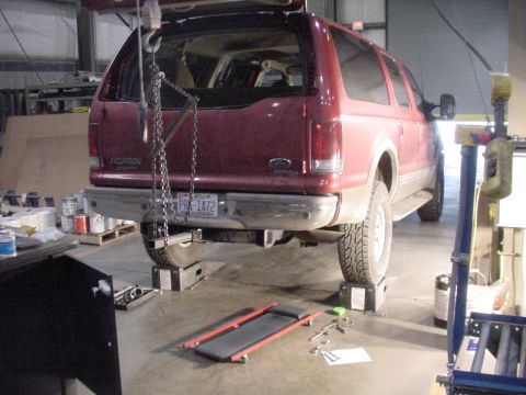2002 Ford Excursion - My Work Space