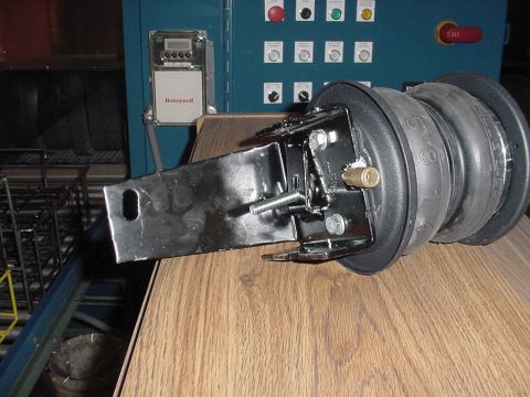 2002 Ford Excursion - Top of bag with added 1/4" port all fittings for bags use 3/8 OD Polly line