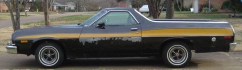 1975 Ford Ranchero - Left side.