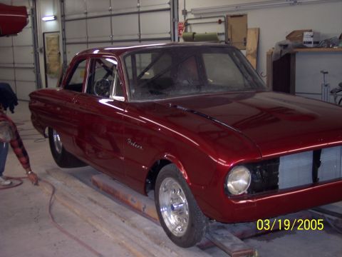1960 Ford Falcon - Allmost done with the paint.