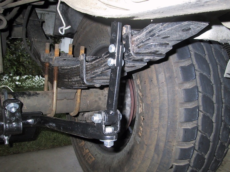 5" lift with Hellwig end links at their max setting.
(Photo by Jon Holder)