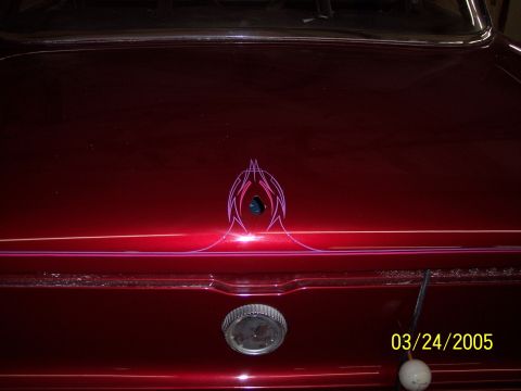 1960 Ford Falcon - Added some pin stripping. Looks old school but i like it. From Paul Hatton here in michigan.