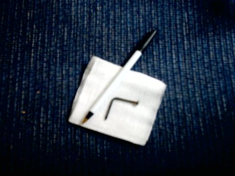 1978 Ford Bronco - nail that was pulled out of my calf 3/25/05