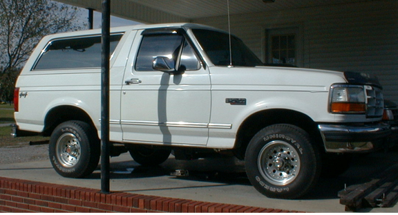 1993 Ford Bronco “Great White Pimpmobile”