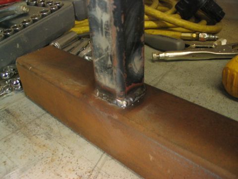 1986 Ford Bronco - welds are getting a little better now ;)
