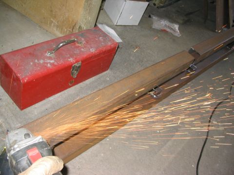 1986 Ford Bronco - I used this damn grinder all farging day .. ugh