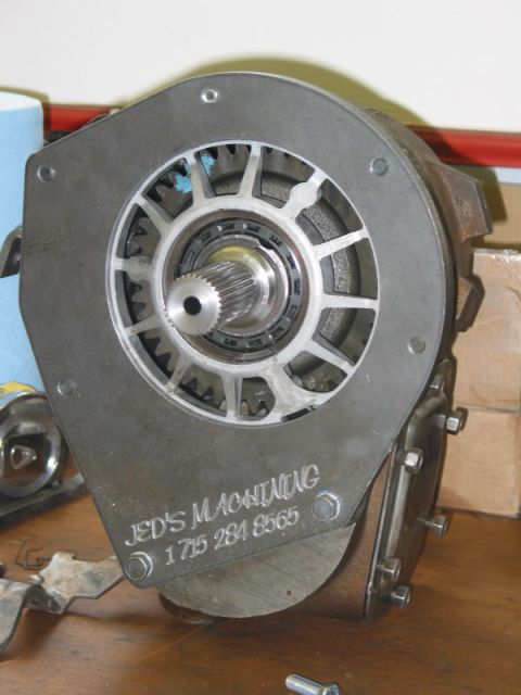1981 Ford Bronco - The 203 half of the adapter.