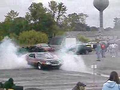 1972 Ford Torino - Burnout contest winner Blue Oval Blast 2004