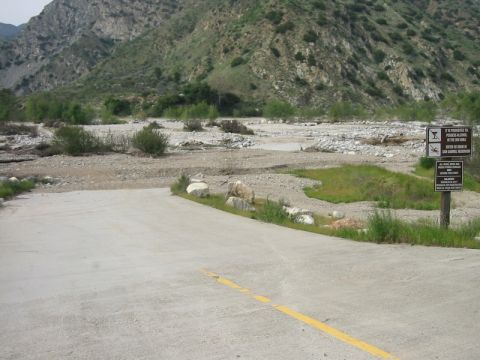 2000 Jeep Cherokee - Shot of the entrance area east of the parking lot.