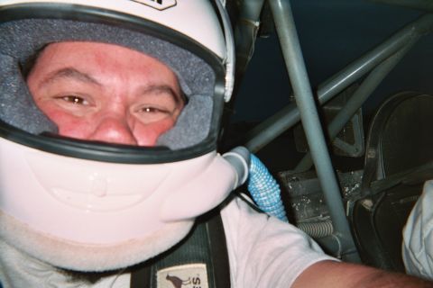 1990 Ford Bronco - Funny my face looks all squashed..Lol!!