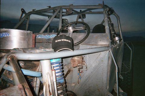 1990 Ford Bronco - we settle in for the night.