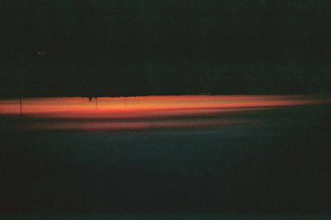 1990 Ford Bronco - The sun looked cool as it started coming up the next morning!