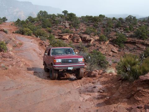 1991 Ford Bronco - The Fiance was driving