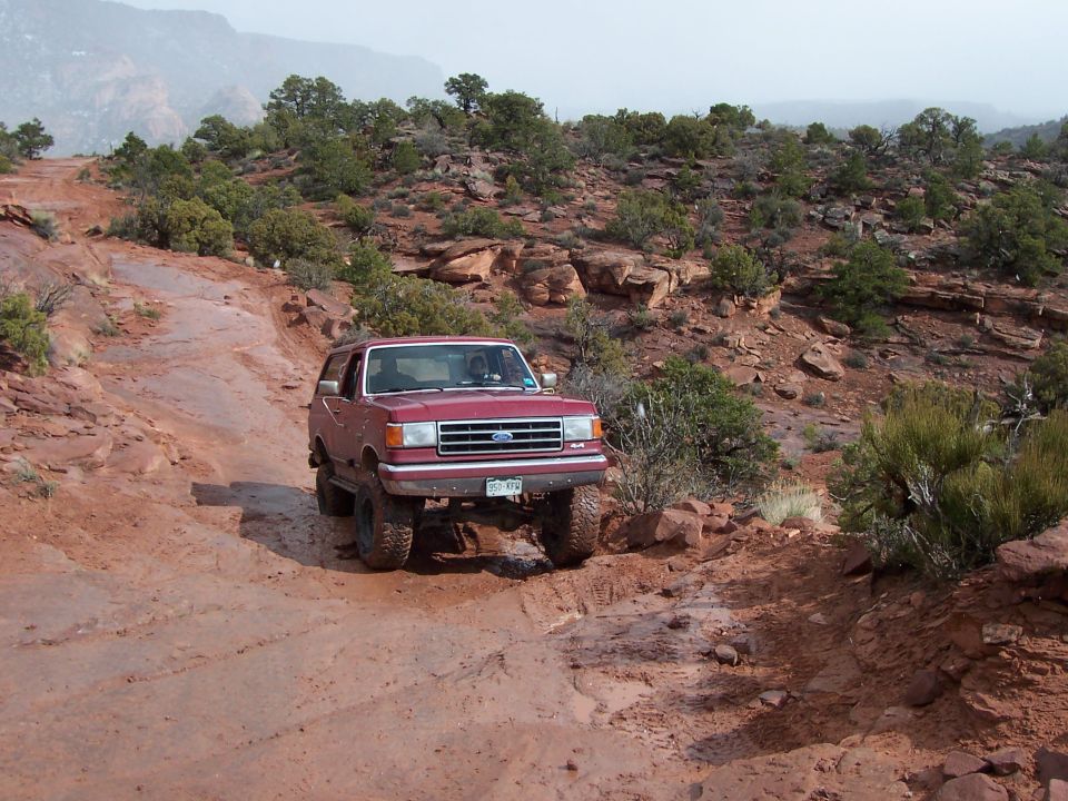 The Fiance was driving