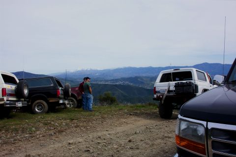 1996 Ford Bronco - A View From The Top Looking SE-ish towards San Gorgonio