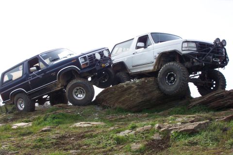 1996 Ford Bronco - Chris & 'Zilla