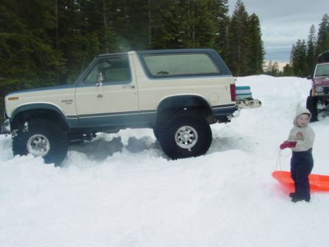 1986 Ford Bronco - Bronco and Collin