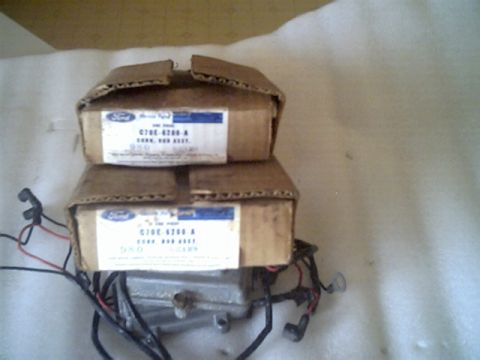 1963 Ford Galaxie - Two Ford parts, part number C7OE-6200-A, are shown in their original packaging.