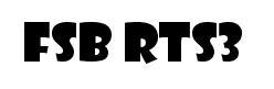 1988 Ford Bronco - This image displays the text graphic 'FSB RTS3' in black against a white background.