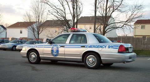 1998 Ford Crown Victoria - The former Jefferson County Police scheme and markings.