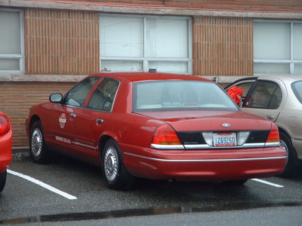 1998 Ford Crown Vic PI with the Seattle Fire Department.