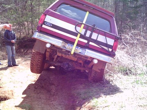 1995 Ford Bronco - back end