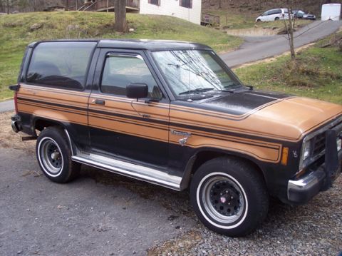 1986 Ford Bronco II - The Old B2. She was pretty.