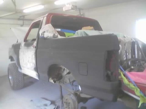 1989 Ford Bronco - Primer on drivers side..