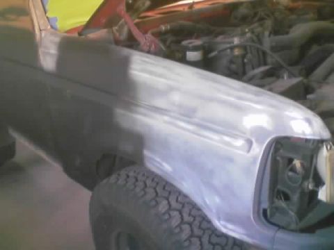 1989 Ford Bronco - Fender damn near done!