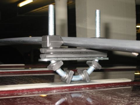2000 Jeep Cherokee - Test fitting to the rail prior to any necessary trimming of the spacer ends.