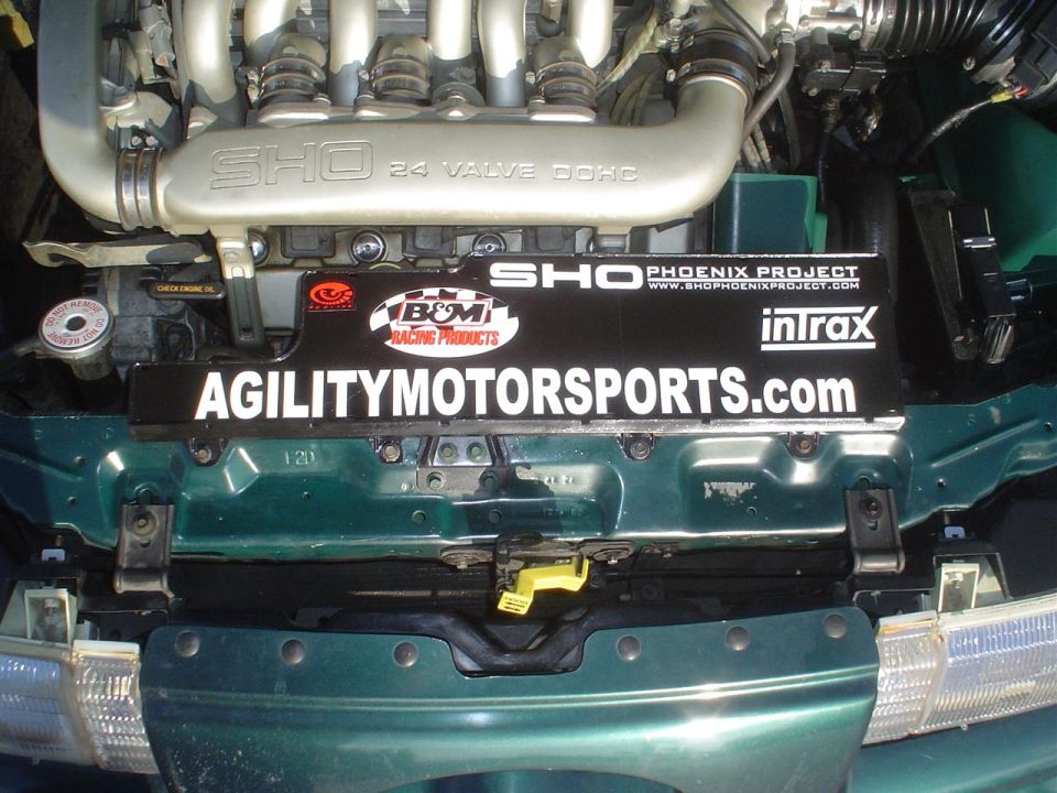 my rad cover.. with sponsor: Agility Motorsports
