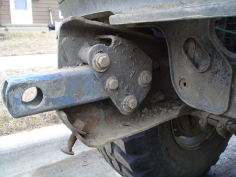 1981 Ford Bronco - M1009 blazer tie downs... will be stong enough to use in tandom as recovery points