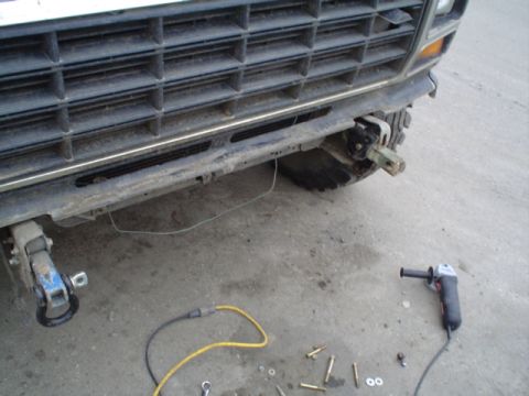 1981 Ford Bronco - both installed (kinda... still have several bolt holes to drill on the drivers side... and the frame to box)