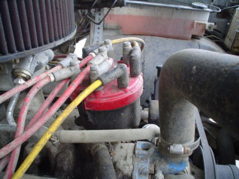 1981 Ford Bronco - MSD pro billet distributor P/N 8582 with steel dizzy gear and no vacumm advance