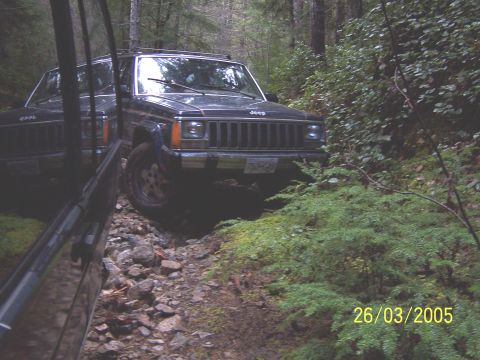 1987 Jeep Cherokee - No road, No Problem