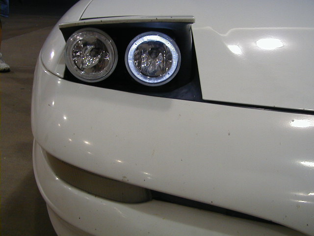 Headlights, close up