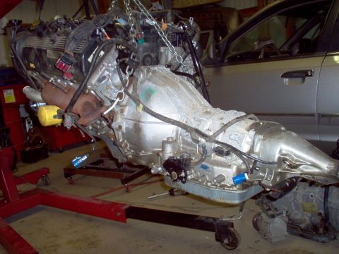 1994 Ford Crown Victoria - Engine assembled to transmission