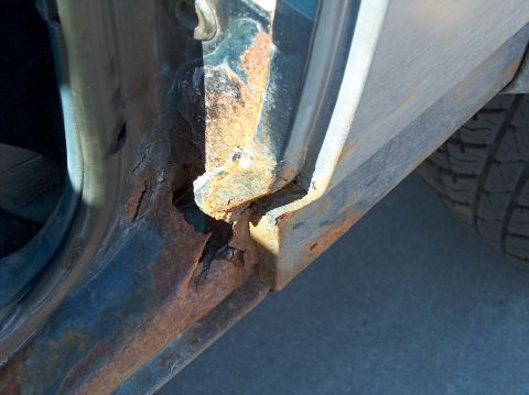 1986 Ford Bronco - Drivers Door Jamb